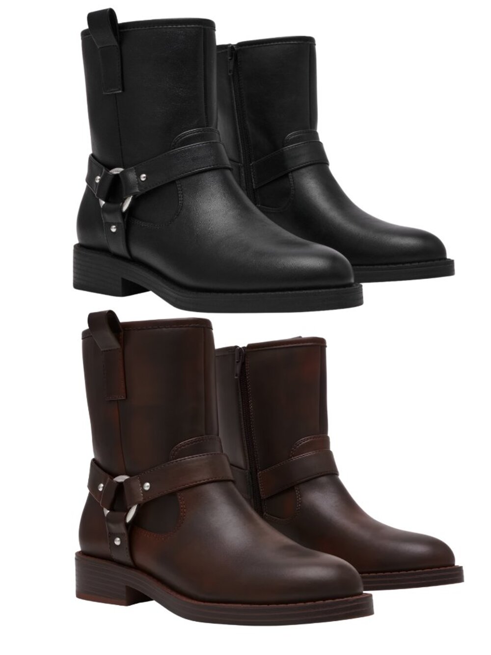 N.W.T DV by Dolce Vita Women's Moto Mid-Calf Boots W/Zip Closure Size 8, 9